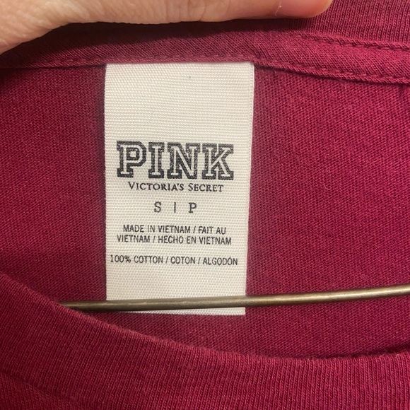 Pink oversized T-shirt - Picture 2 of 3